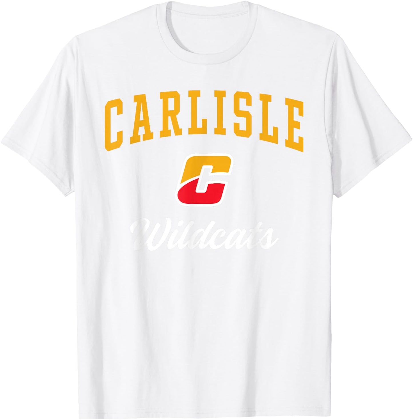 Carlisle High School Wildcats T-Shirt - T-Shirt | White