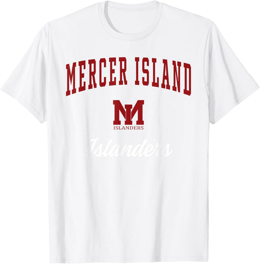 Mercer Island High School Islanders T-Shirt - T-Shirt | White