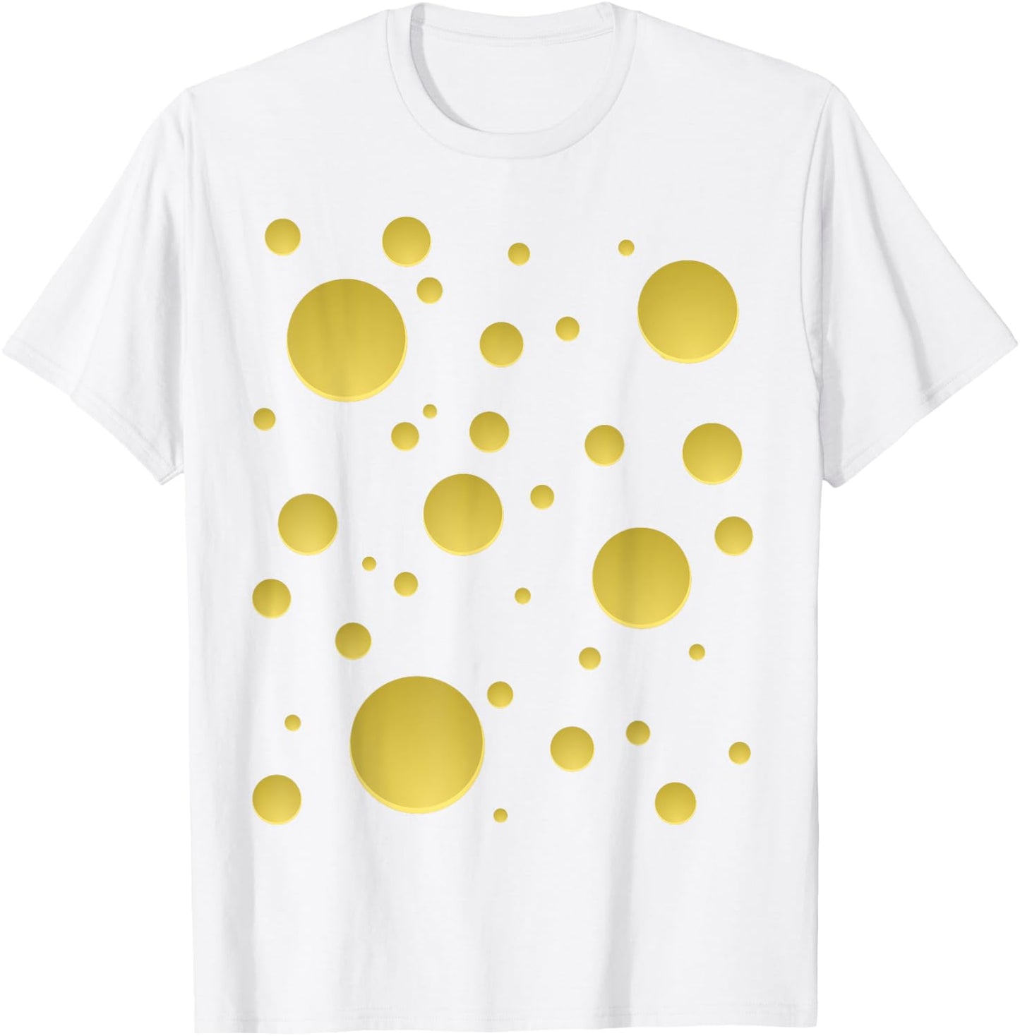 Cheese Costume Halloween Yellow Cheese Costume T-Shirt - T-Shirt | White