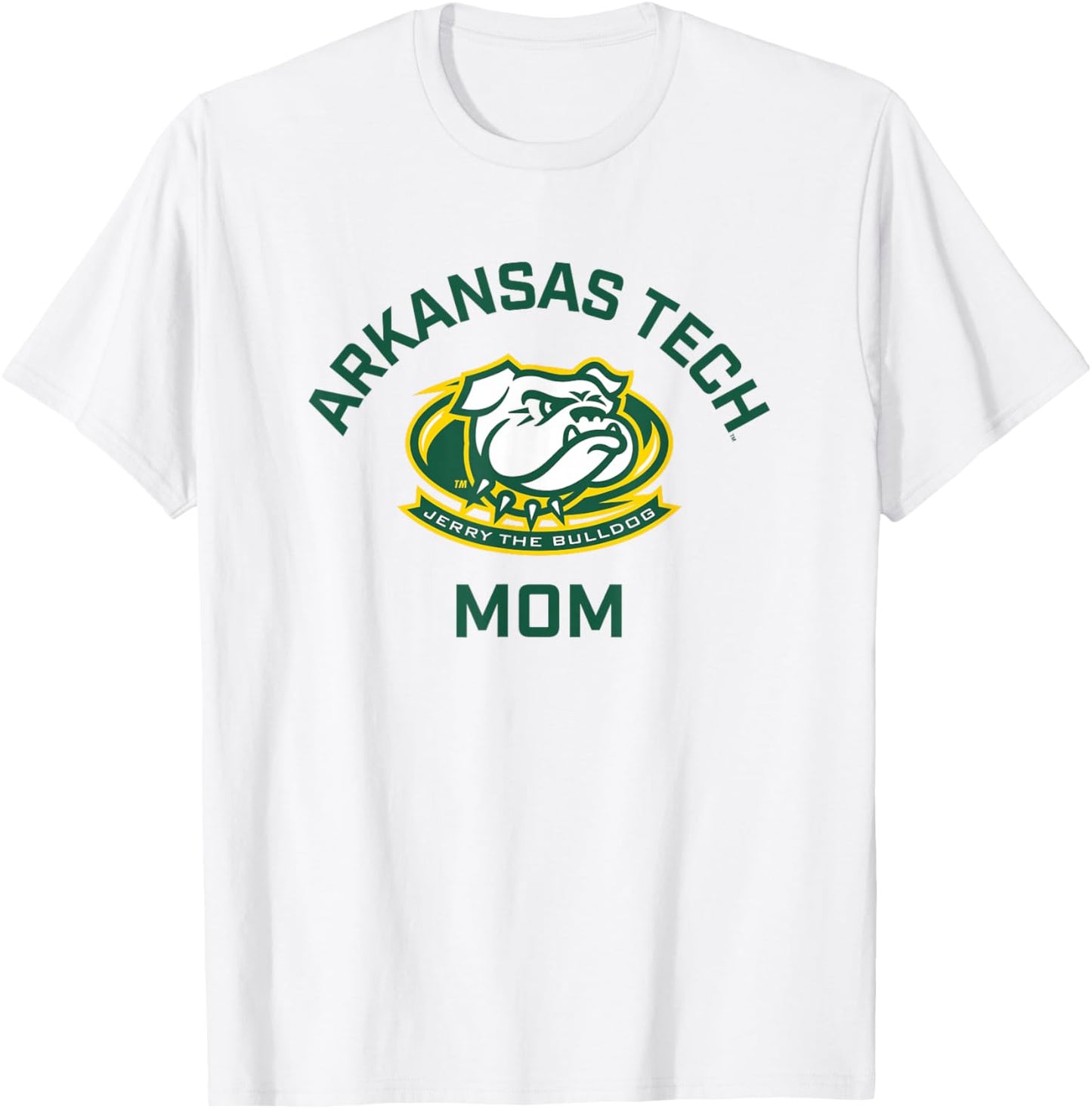 Arkansas Tech University ATU Wonder Boys Arched Mom T-Shirt - T-Shirt | White