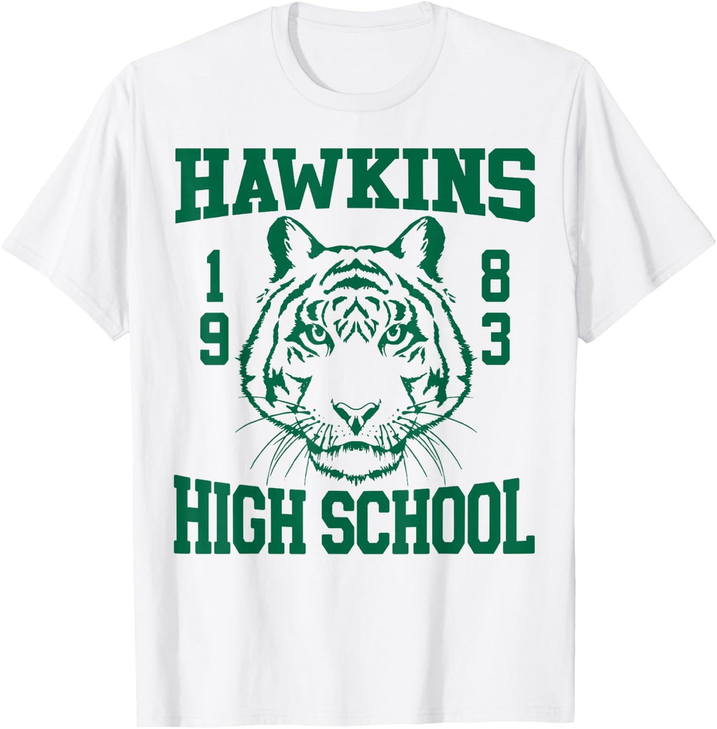 Netflix Stranger Things Hawkins High School 1983 T-Shirt - T-Shirt | White