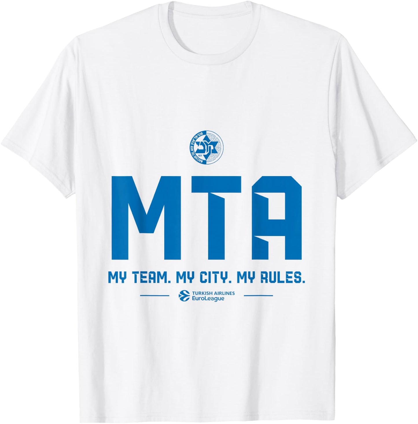 Teams - Maccabi Playtika Tel Aviv T-Shirt - T-Shirt | White
