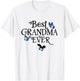 Pretty Best Grandma Ever for Grandma Birthday Mother's Day T-Shirt - T-Shirt | White