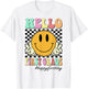 Hello First Grade Back To School 1st Grade Teachers Students T-Shirt - T-Shirt | White