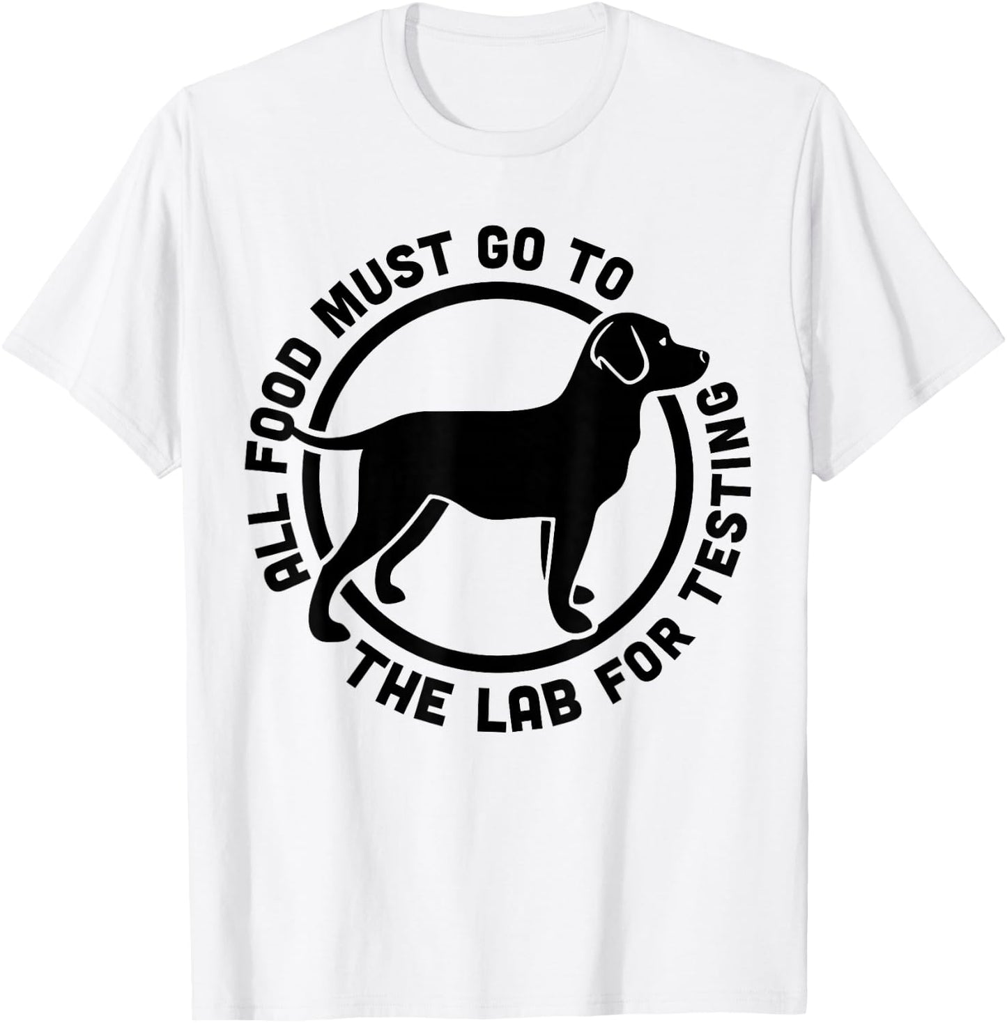 Funny Labrador Retriever Black Lab Fetch Dog Pet Lover Gifts Small T-Shirt - T-Shirt | White