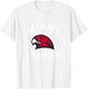 Miami University Ohio Redhawks Arched Grandpa T-Shirt - T-Shirt | White