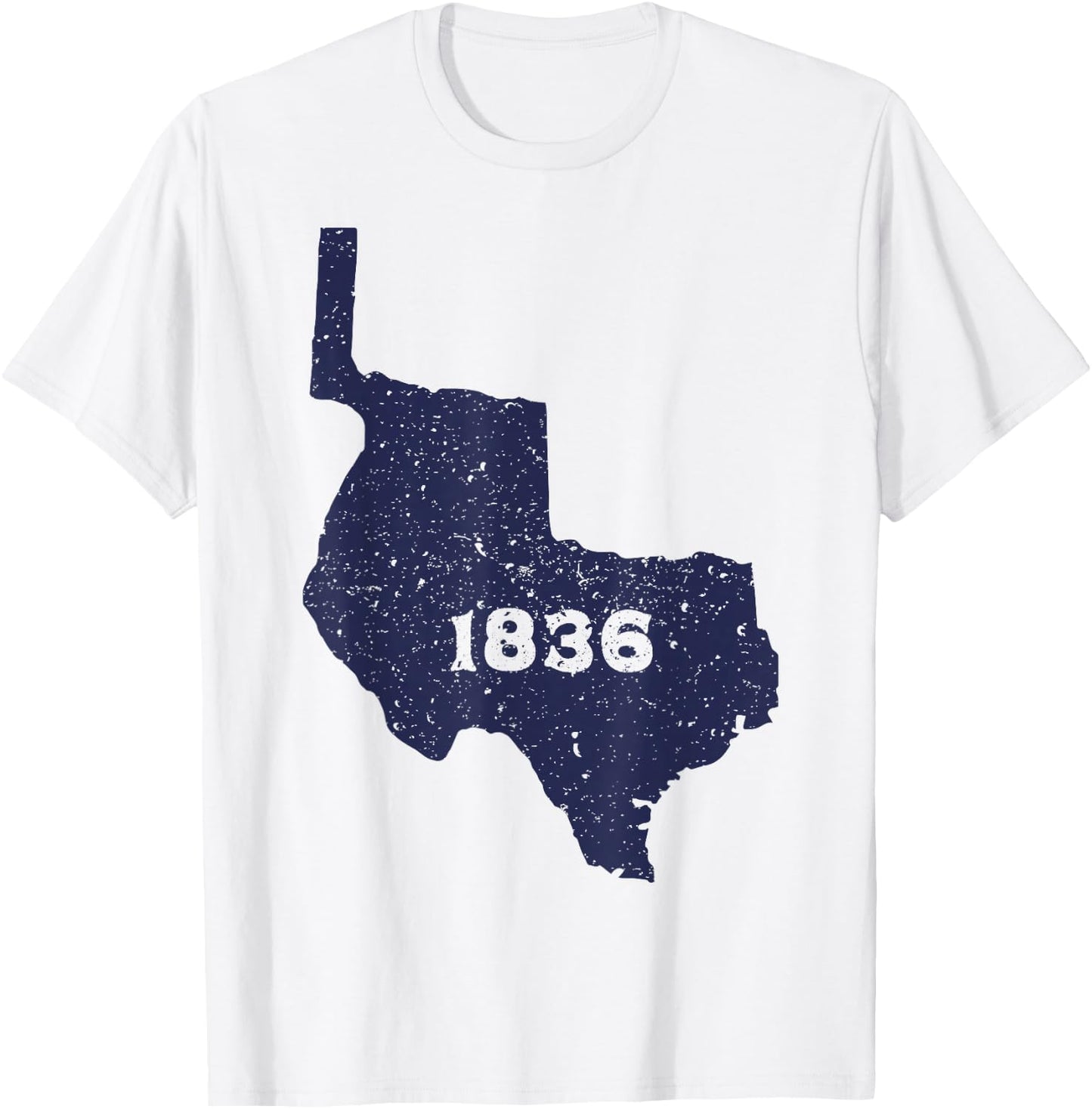 Republic of Texas 1836 History Vintage T-Shirt - T-Shirt | White