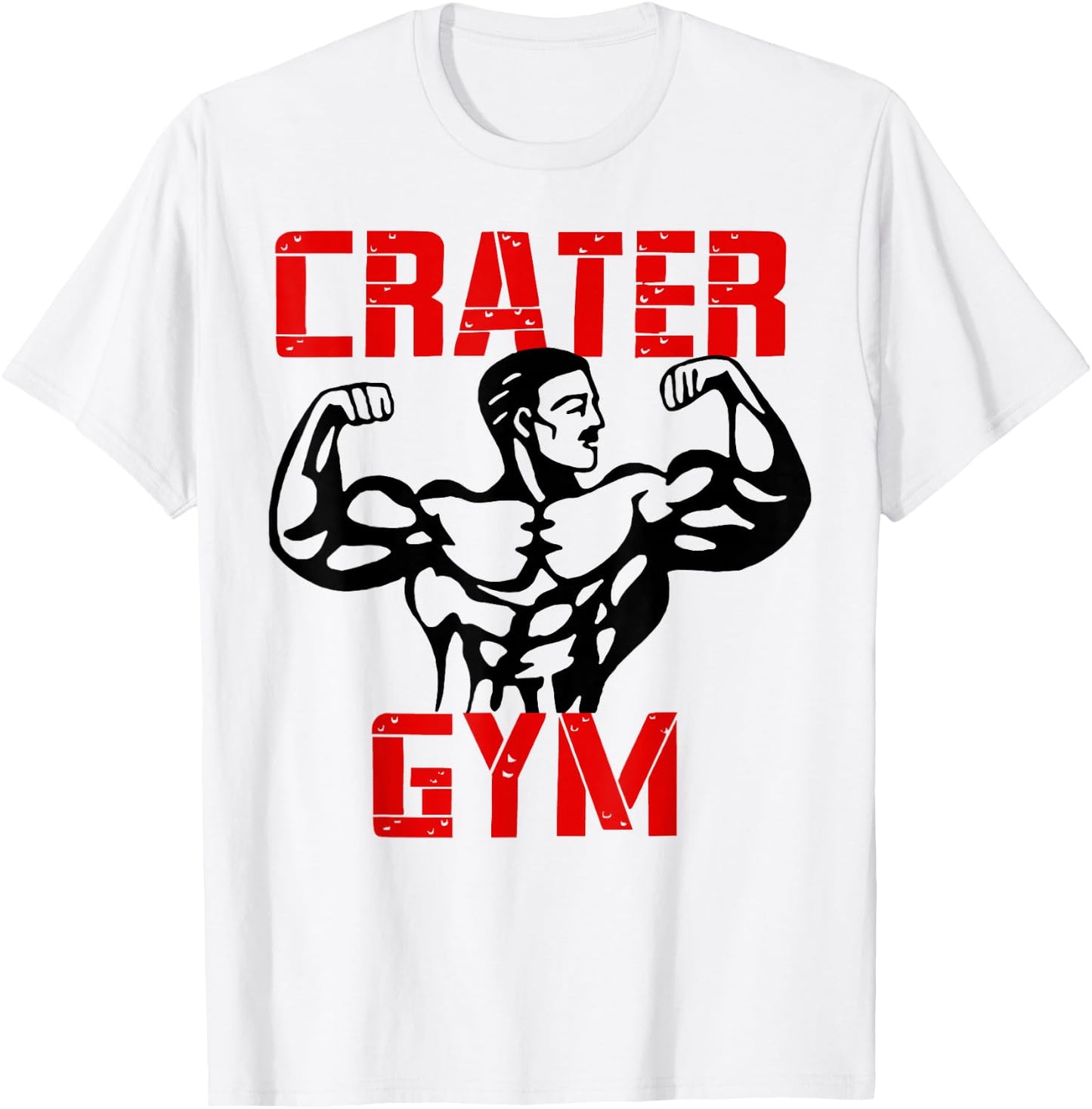 Crater Gym T-Shirt - T-Shirt | White