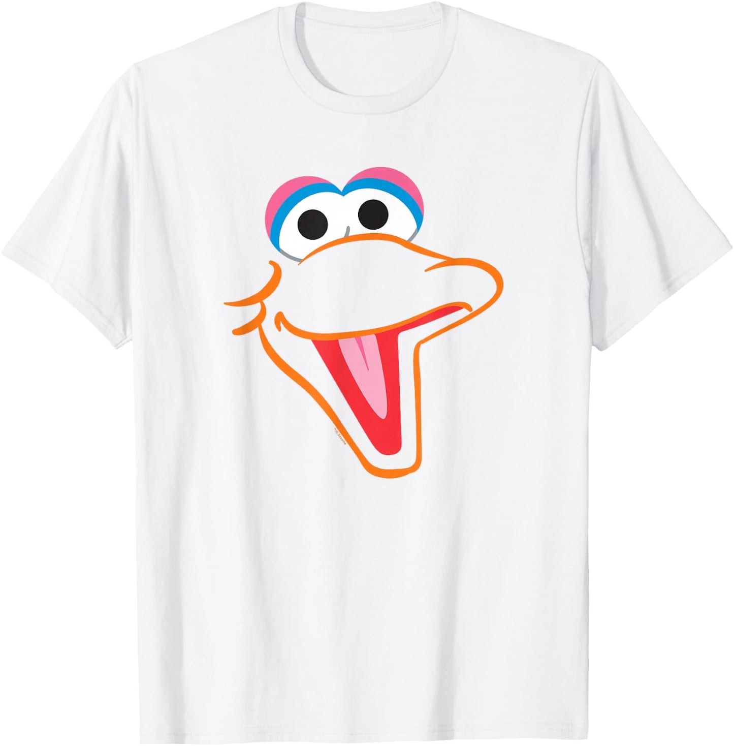 Sesame Street Big Bird Face Halloween Costume T-Shirt - T-Shirt | White