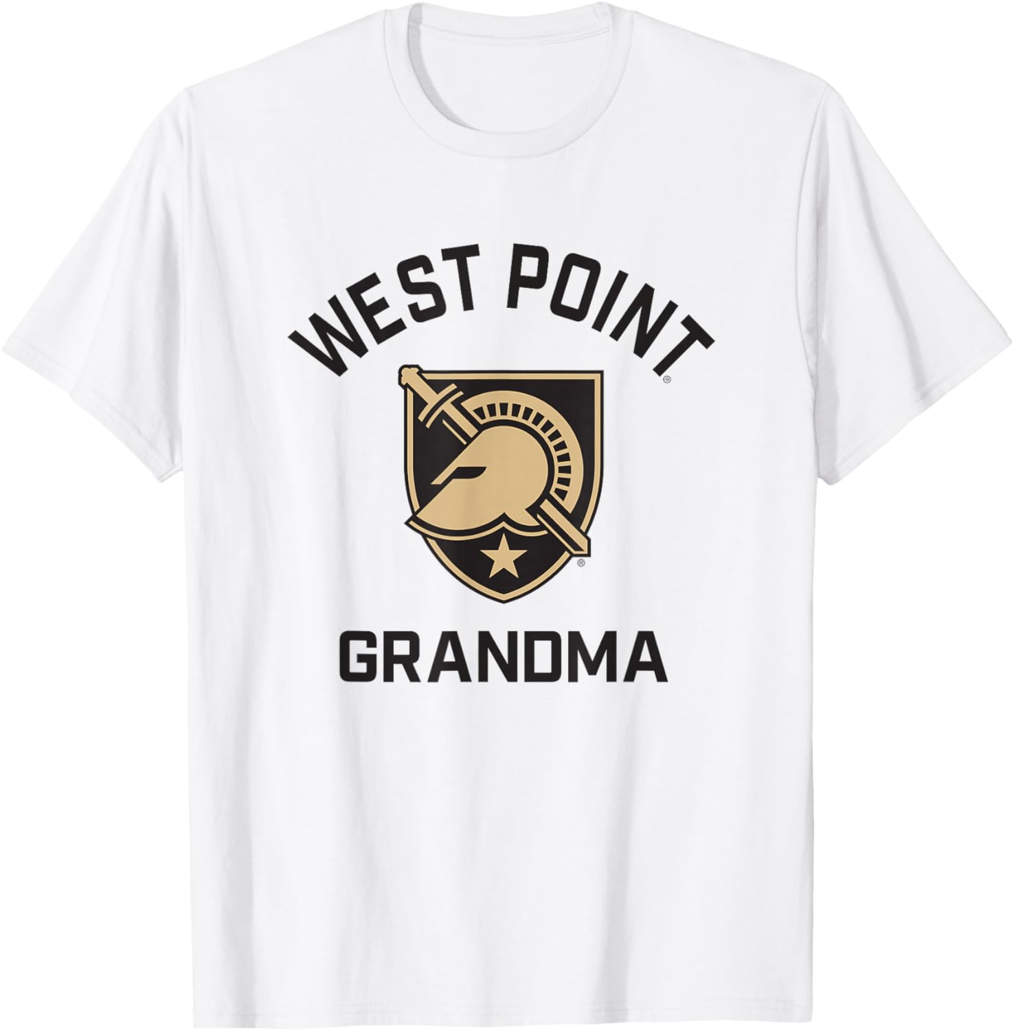 Army West Point Black Knights Arched Grandma T-Shirt - T-Shirt | White