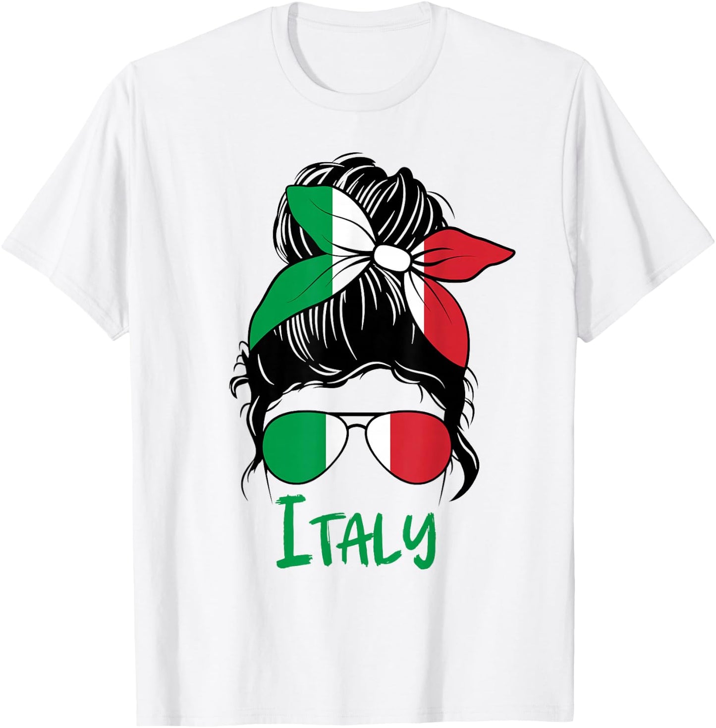 Italia graphic design for girls kid Italian toodler T-Shirt - T-Shirt | White