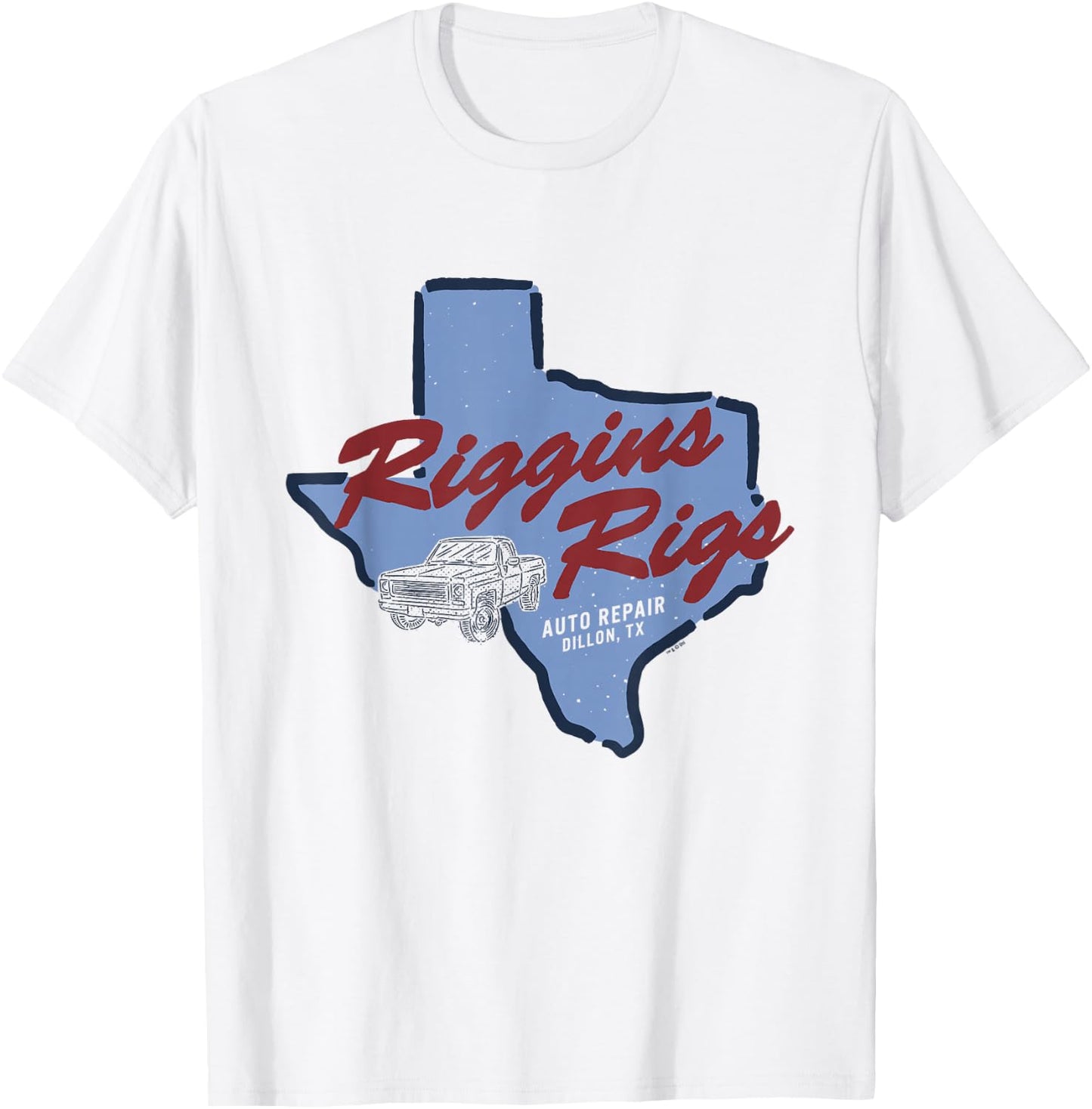 Friday Night Lights Riggins Rigs Comfortable T-Shirt - T-Shirt | White