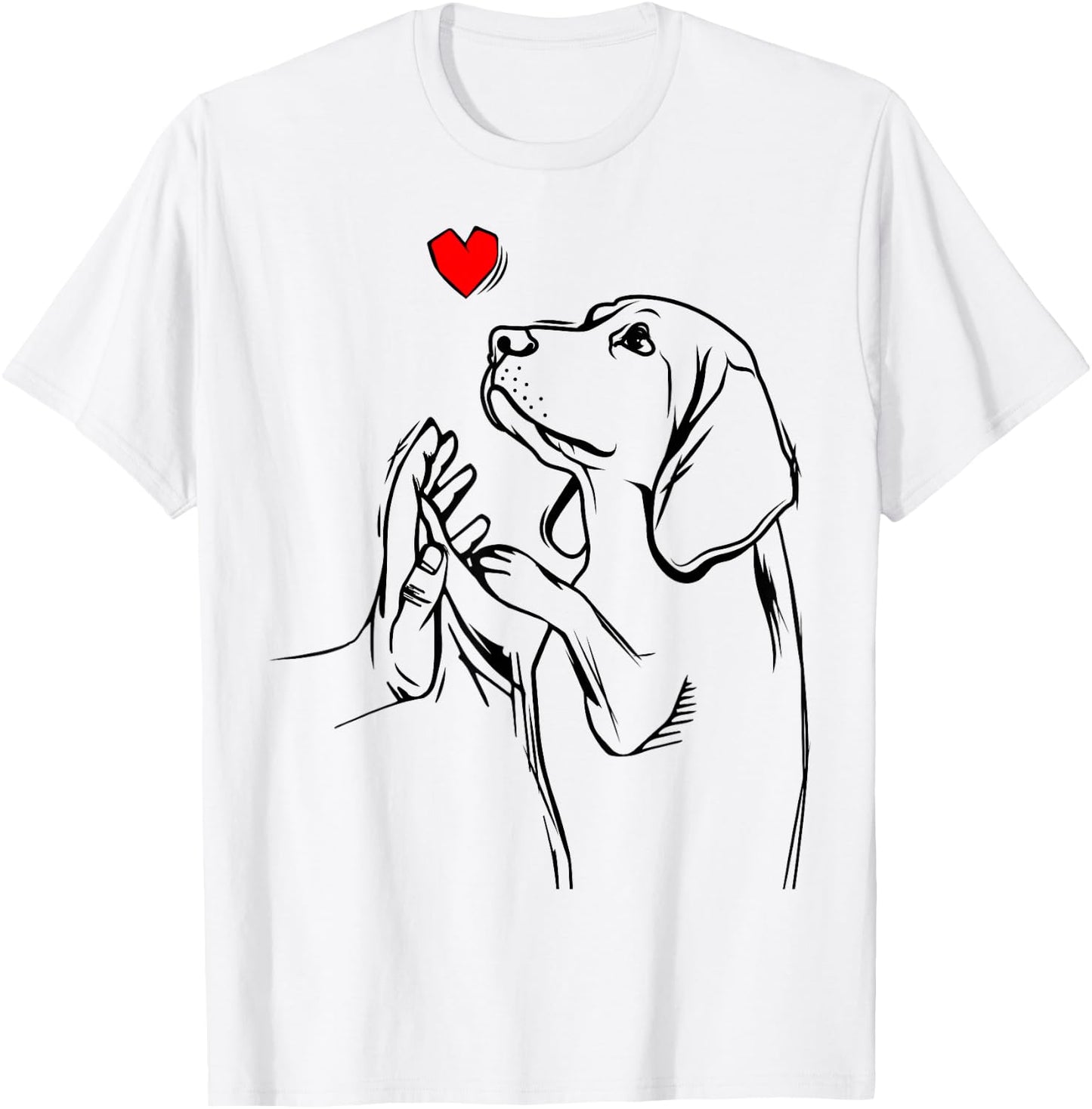 Beagle Love Dog Mom Girls T-Shirt - T-Shirt | White