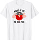 Disney Beauty and The Beast Gaston Winner of No Belle Prize Small T-Shirt - T-Shirt | White