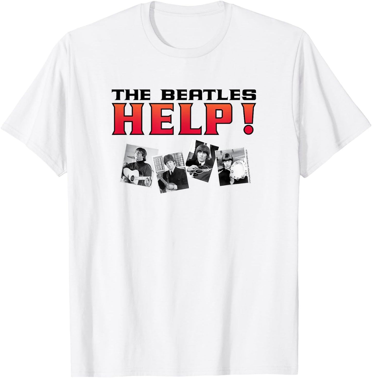 The Beatles - Help! T-Shirt - T-Shirt | White