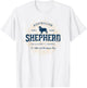 Retro Vintage Australian Shepherd T-Shirt - T-Shirt | White