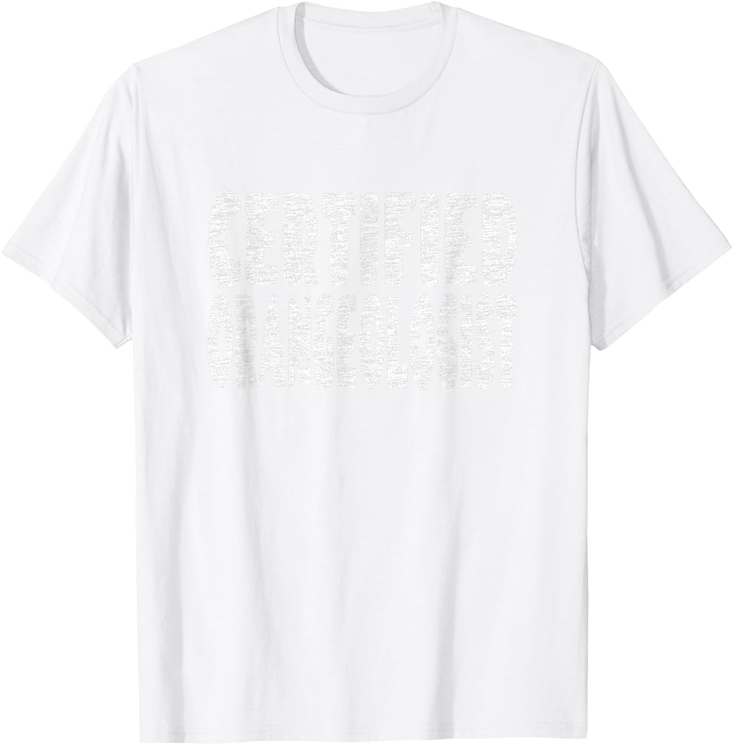 Fun Orange Lover Pun - Certified Orangeologist T-Shirt - T-Shirt | White