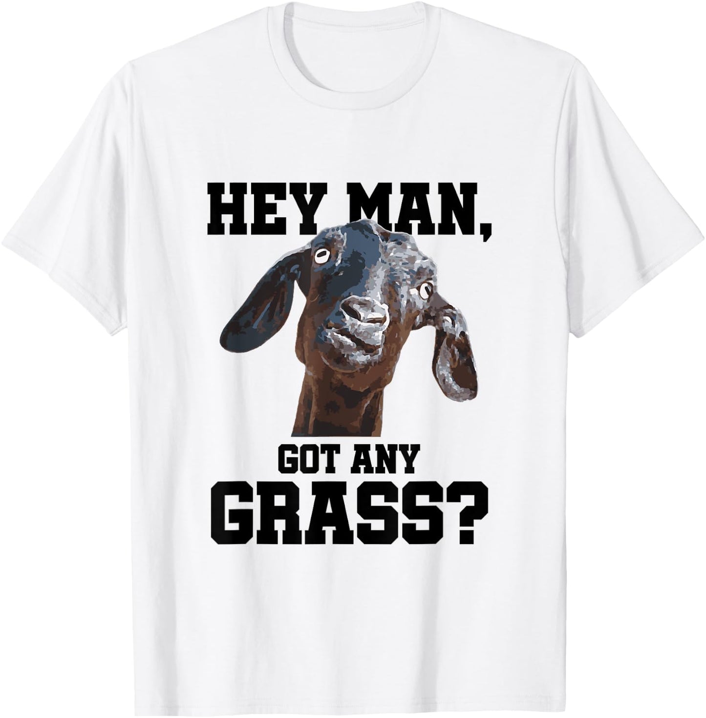 Funny Pun Shirt Goat Stuff and Farm Accesories Apparel Goat T-Shirt - T-Shirt | White