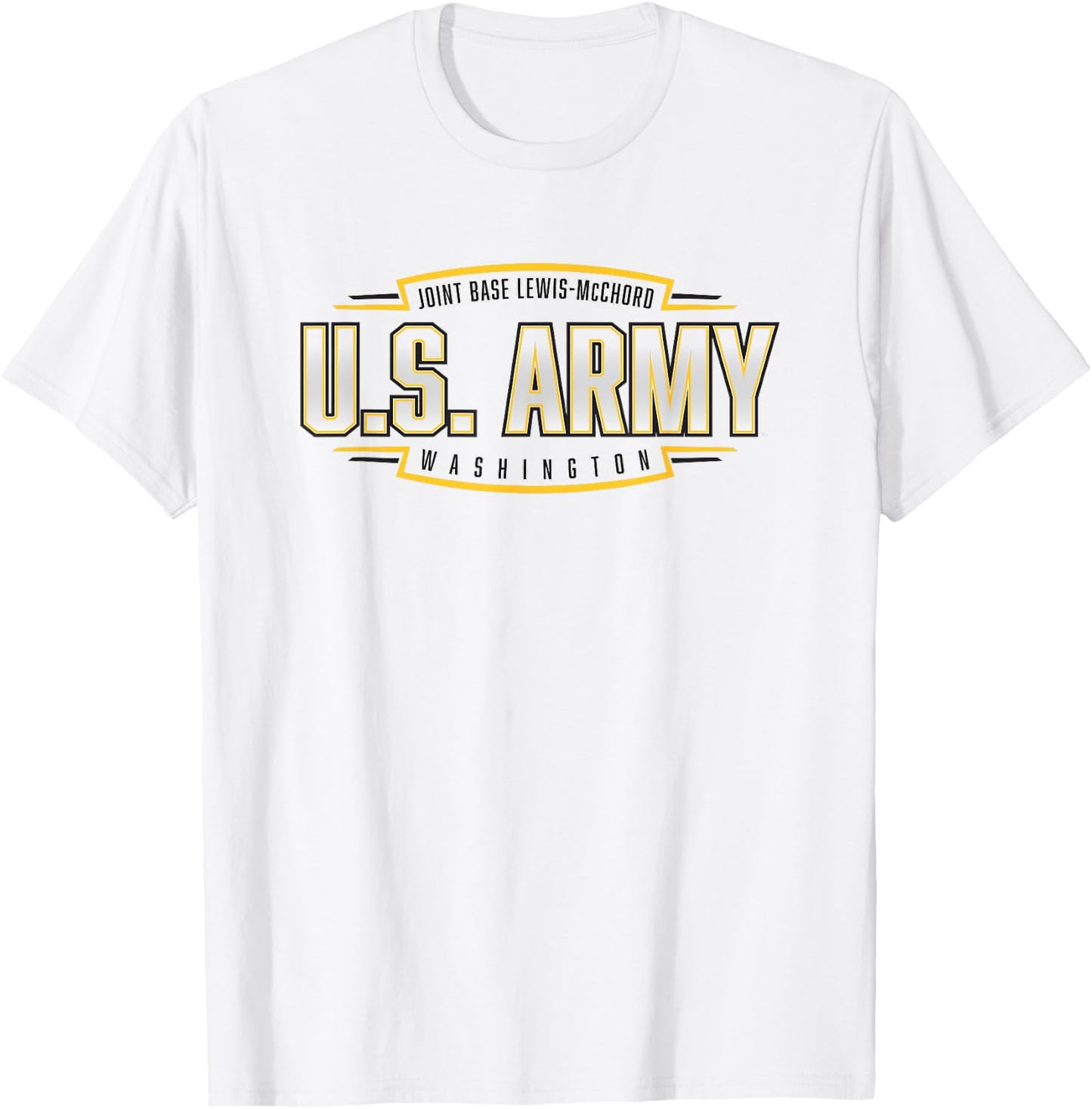 Joint Base Lewis-McChord United States Army Military T-Shirt - T-Shirt | White