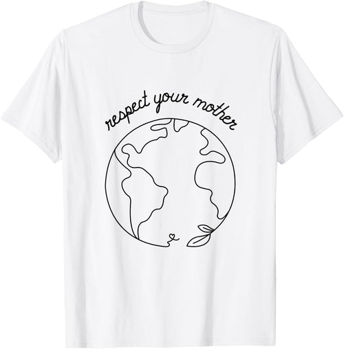 Respect Your Mother Globe Mother Earth Day Environmentalist