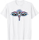 Buddha eyes, buddhism, yin yang, lotus flower, yoga, spirit T-Shirt - T-Shirt | White