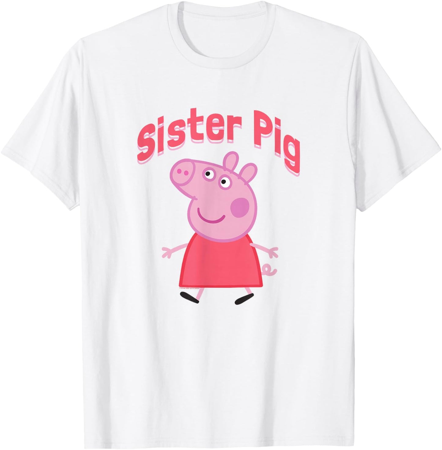 Peppa Pig Sister Pig T-Shirt - T-Shirt | White