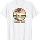 Labuan Bajo Palm Trees Surfing - Indonesia Beach Sunset Women Kids T-Shirt - T-Shirt | White