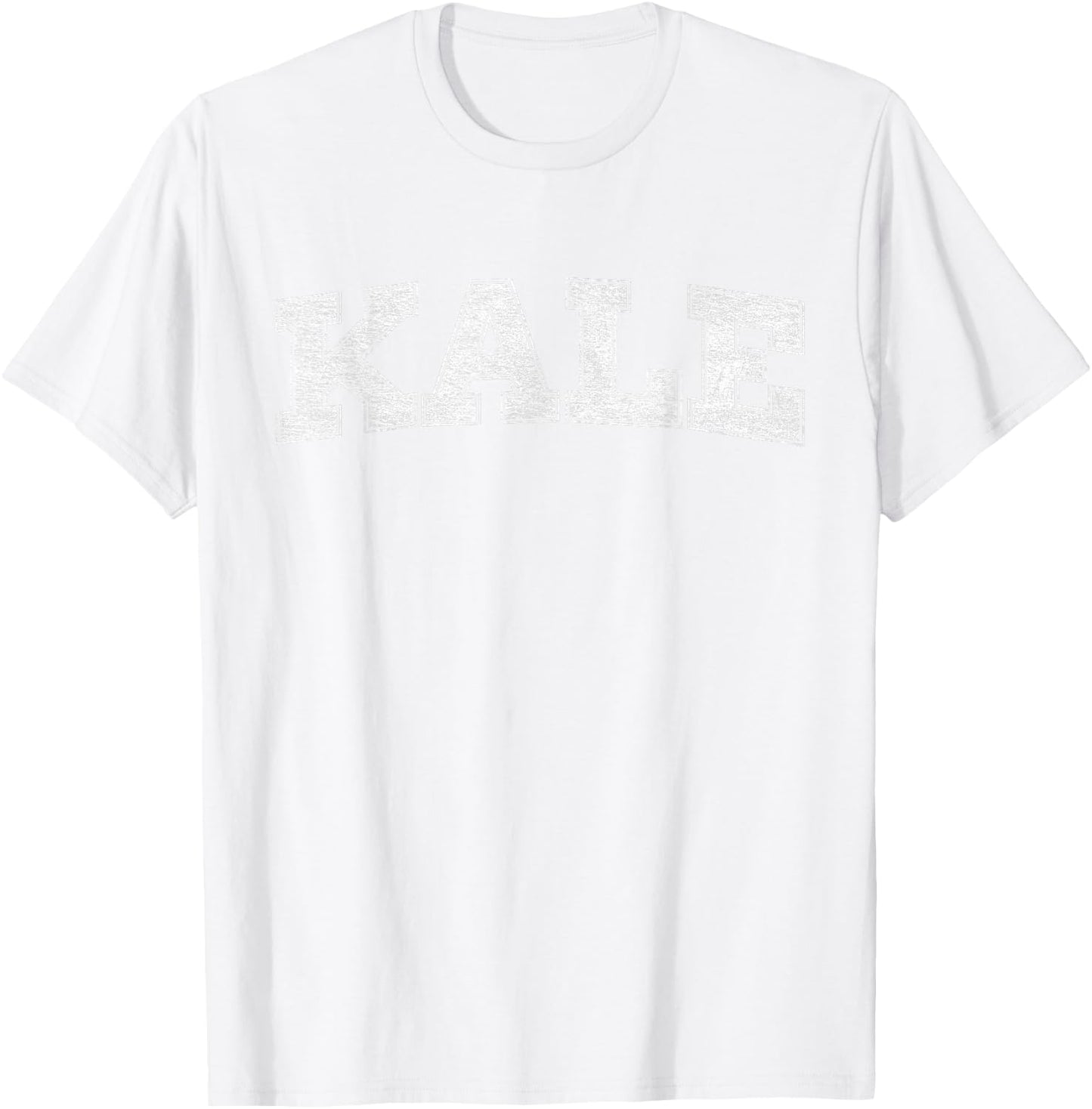 Kale University Leafy Greens Organic Gardener Go Vegan T-Shirt - T-Shirt | White