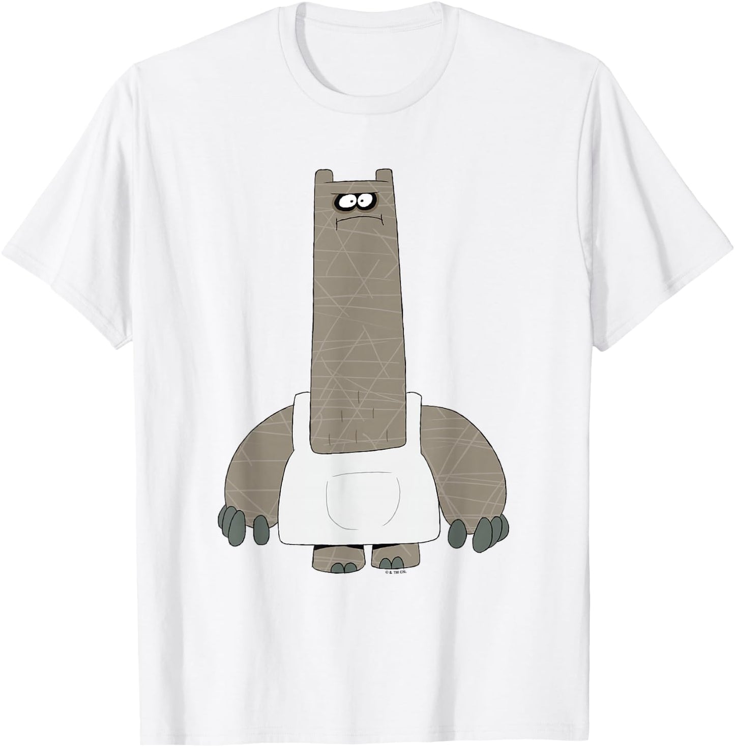 Chowder Shnitzel Angry Pose Full Body Shot T-Shirt - T-Shirt | White