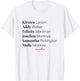 American Girl -Kirsten Addy Felicity Josefina Samantha Molly T-Shirt - T-Shirt | White