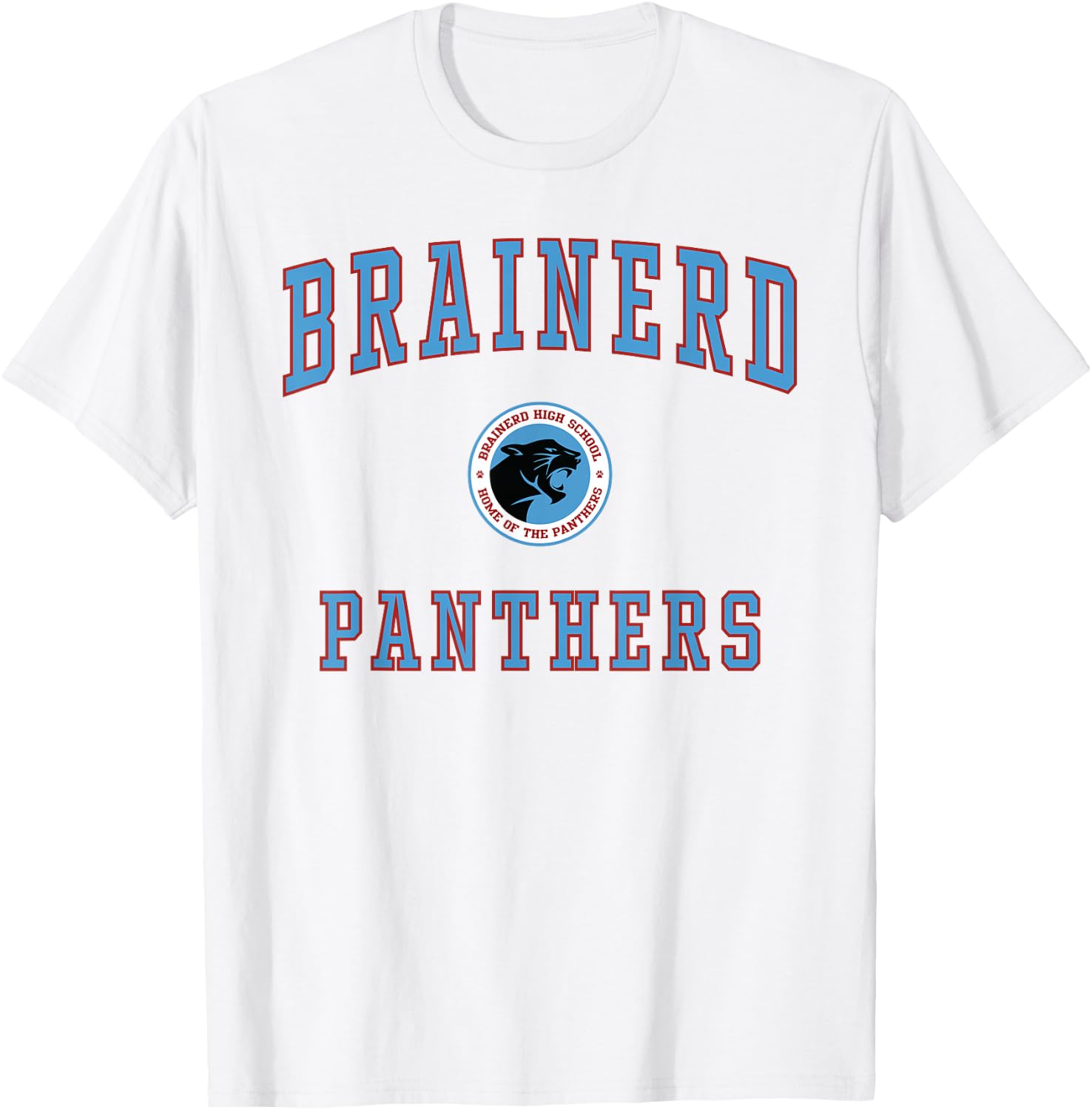 Brainerd High School Panthers T-Shirt - T-Shirt | White