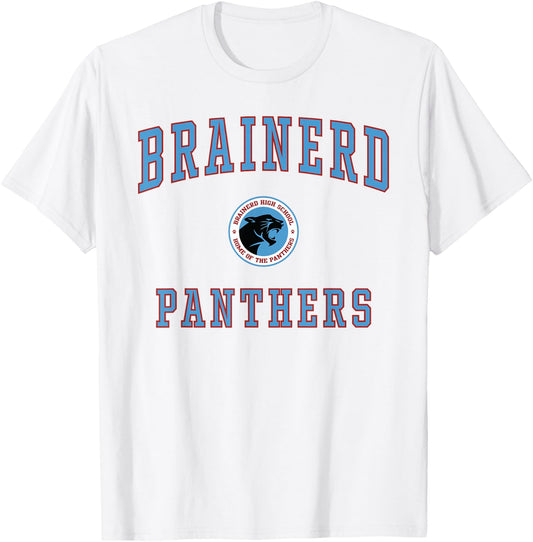 Brainerd High School Panthers T-Shirt - T-Shirt | White