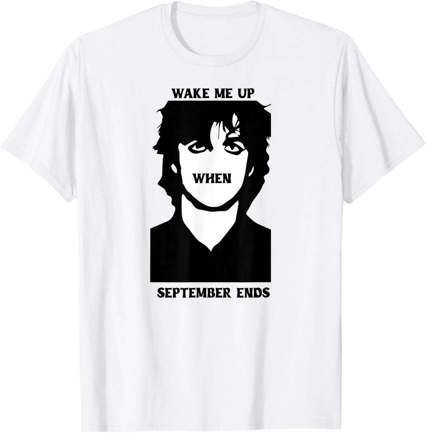 Wake Me Up When September Ends T-Shirt - T-Shirt | White