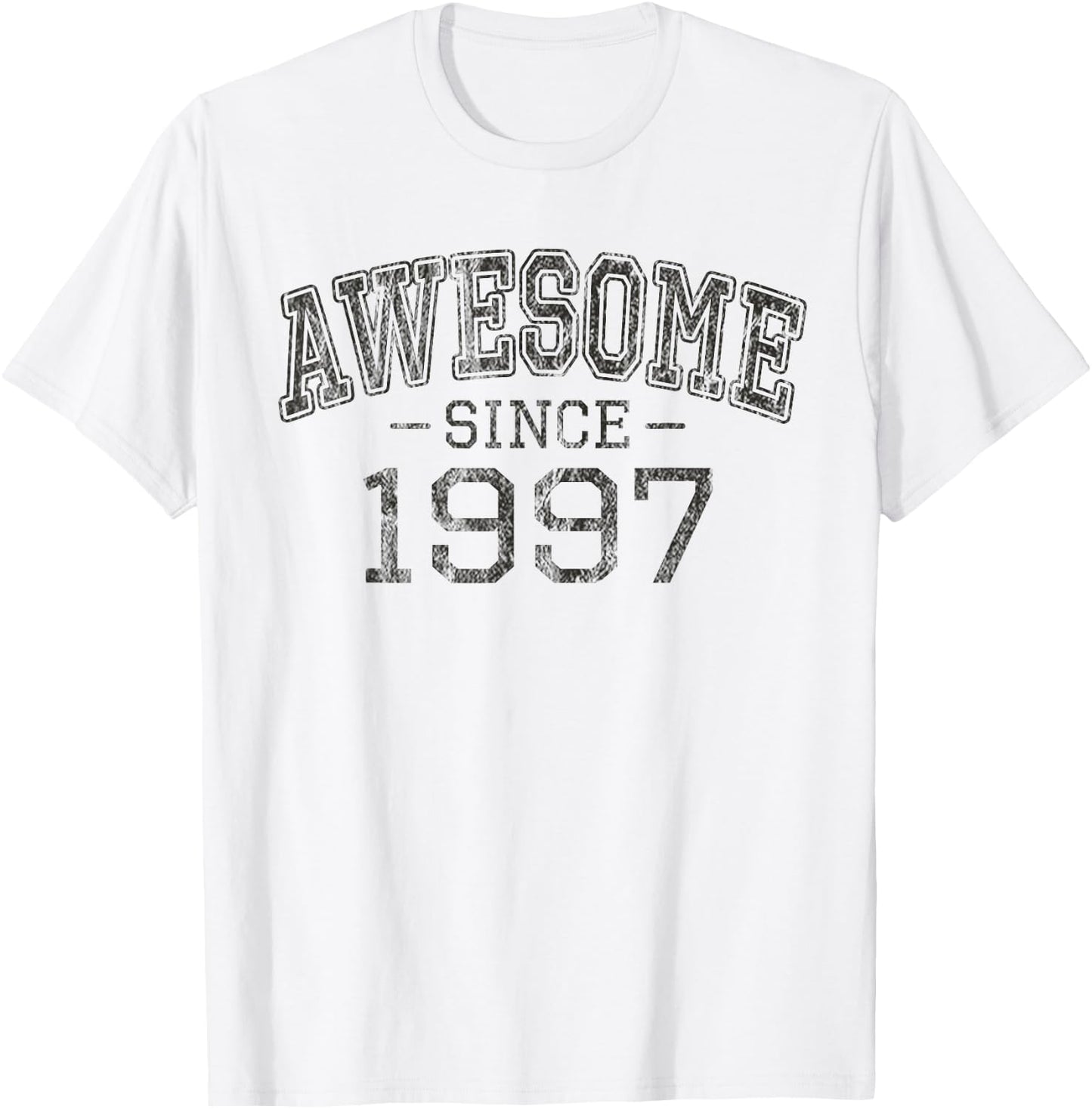 Awesome since 1997 Vintage Style Born in 1997 Birthday Gift T-Shirt - T-Shirt | White