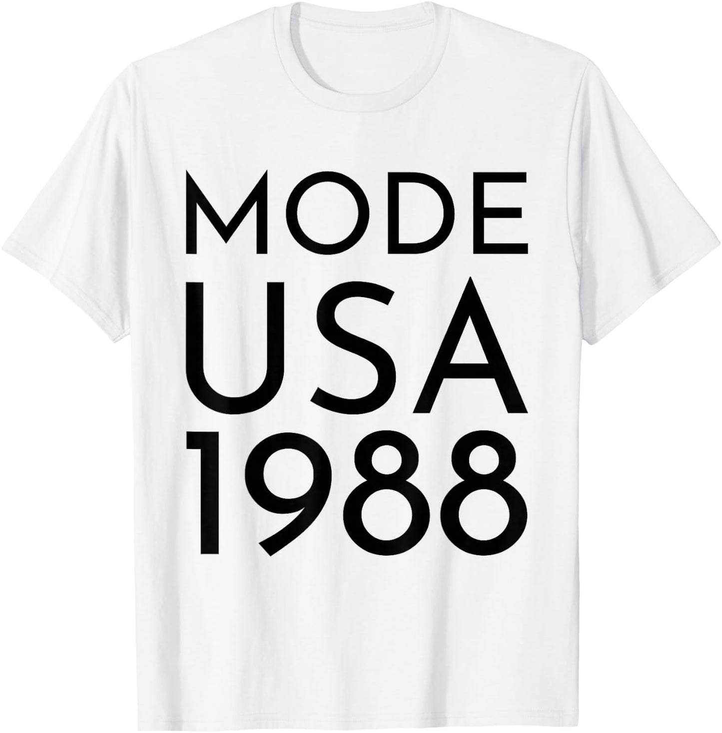 Mode USA 1988 Masses Tour T-Shirt - T-Shirt | White