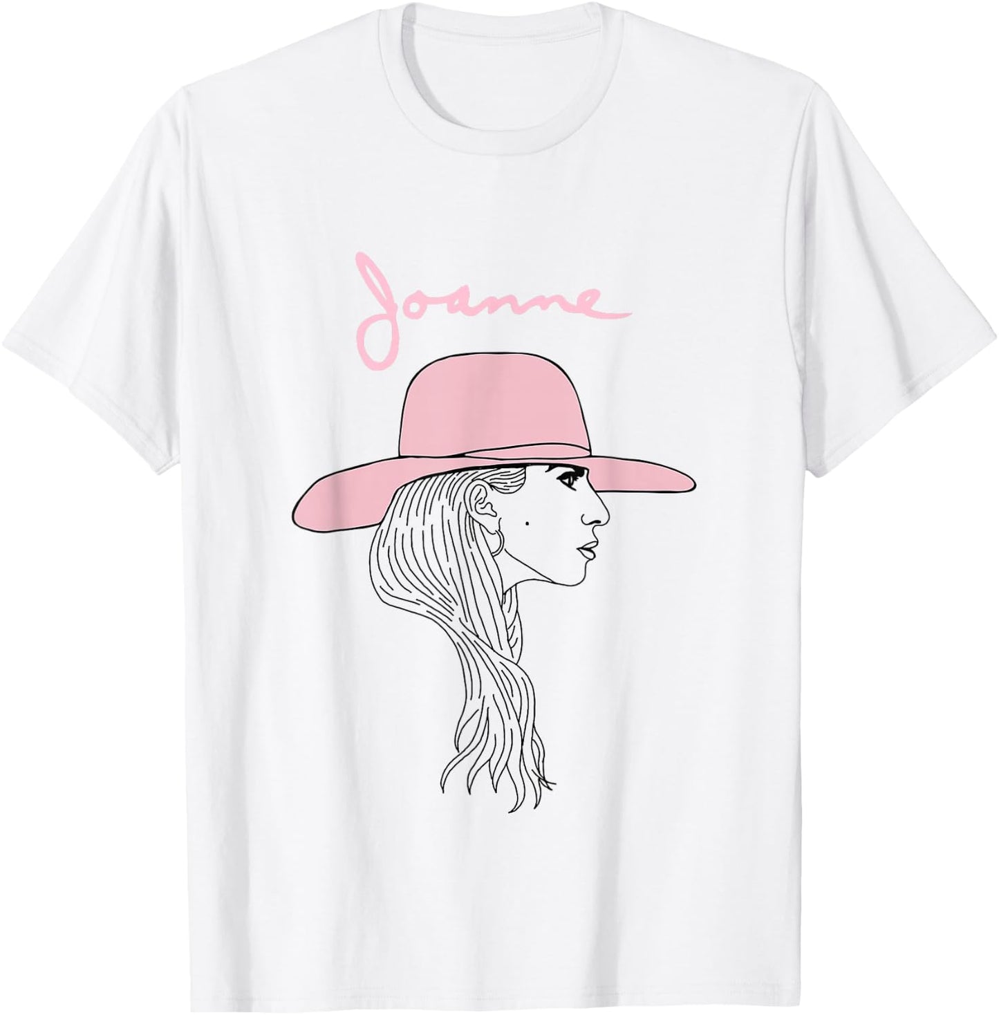 Lady Gaga Joanne Sketch T-Shirt - T-Shirt | White