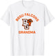 Bowling Green BGSU Falcons Arched Grandma T-Shirt - T-Shirt | White