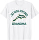 Jacksonville University Dolphins Arched Grandma T-Shirt - T-Shirt | White