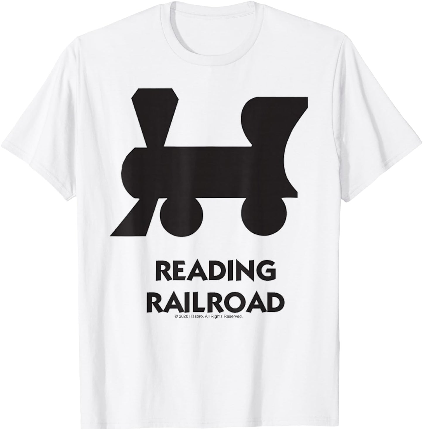 Monopoly Reading Railroad T-Shirt - T-Shirt | White