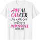 He Can Cure Breast Cancer Pink Ribbon Recovery Faith T-Shirt - T-Shirt | White