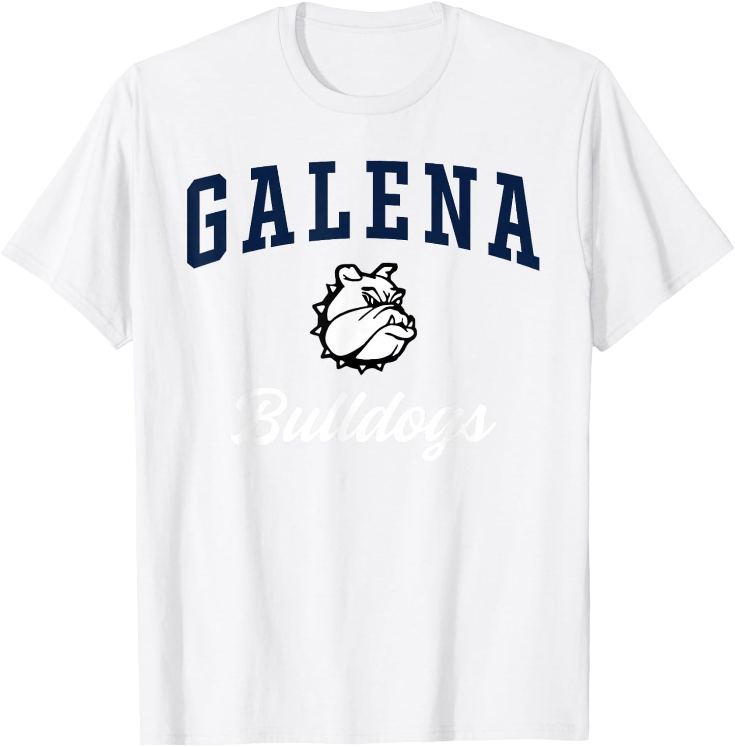 Galena High School Bulldogs T-Shirt - T-Shirt | White