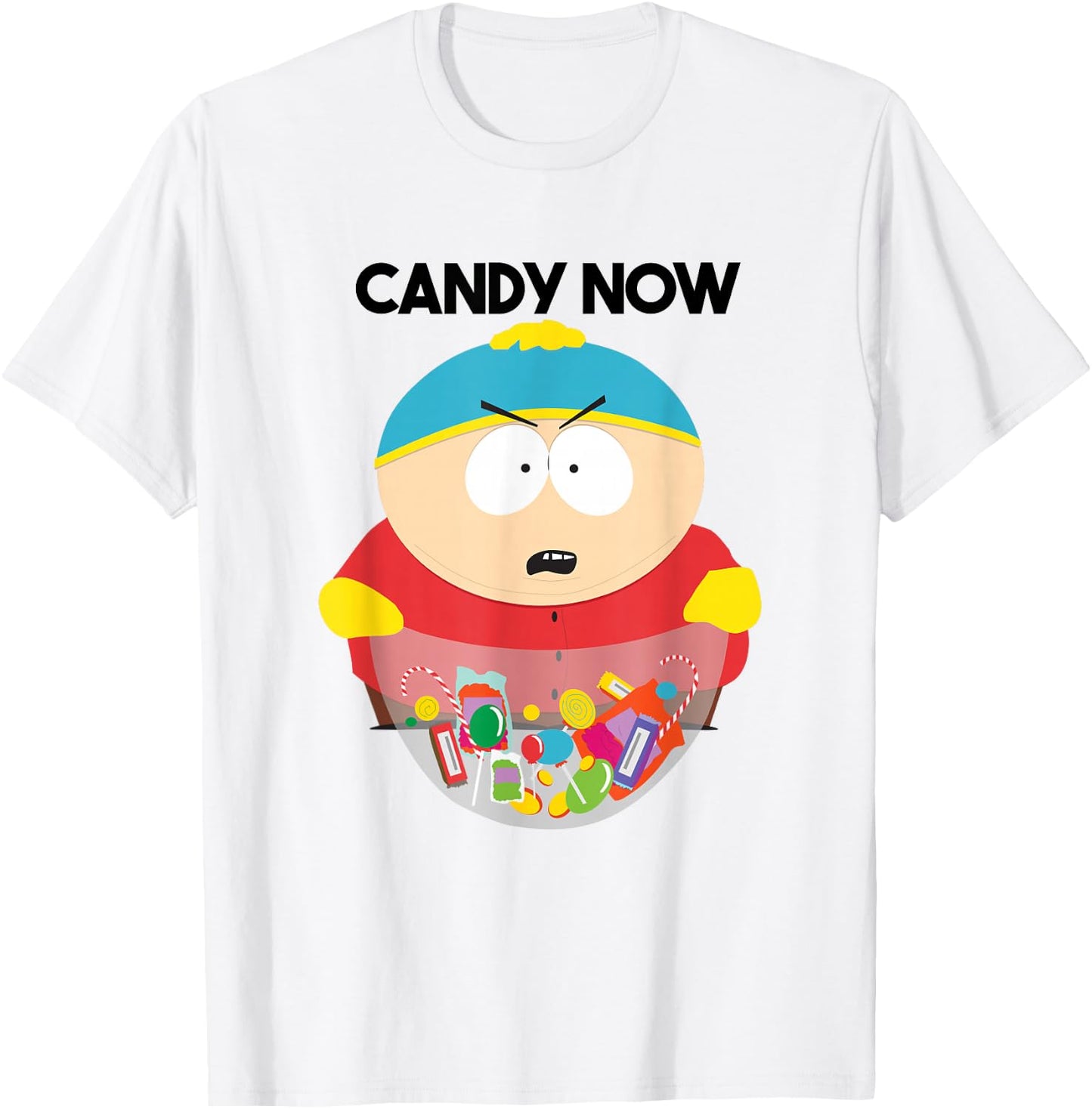 Cartman, Candy Now! T-Shirt - T-Shirt | White