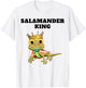 Salamander King Boys Salamander Lover Design Salamander T-Shirt - T-Shirt | White