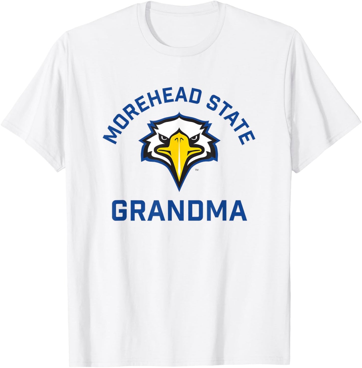Morehead State University Eagles Arched Grandma T-Shirt - T-Shirt | White