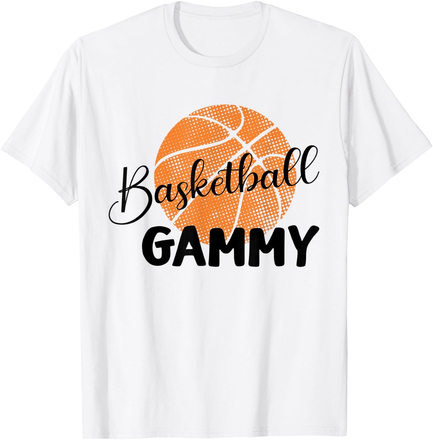 Basketball Gammy Basketball Lover Gift T-Shirt - T-Shirt | White