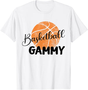 Basketball Gammy Basketball Lover Gift T-Shirt - T-Shirt | White