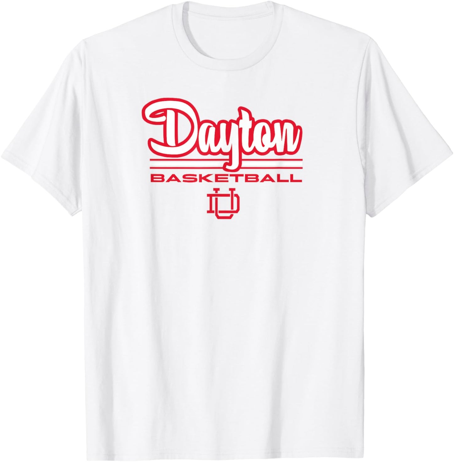 Dayton Basketball: Chapel Blue T-Shirt - T-Shirt | White