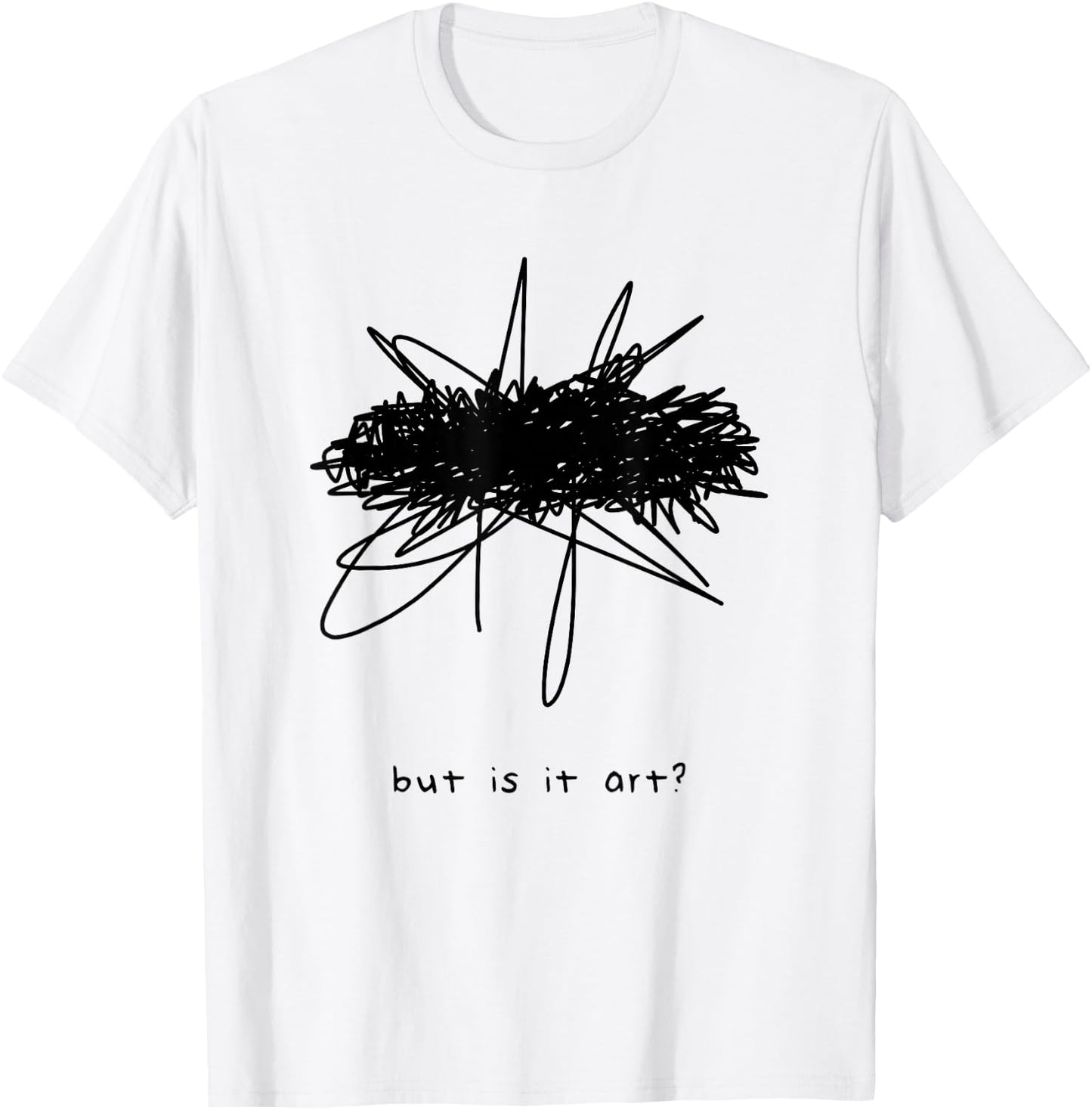 Artful But Is It Art Modern Art Museum T-Shirt - T-Shirt | White