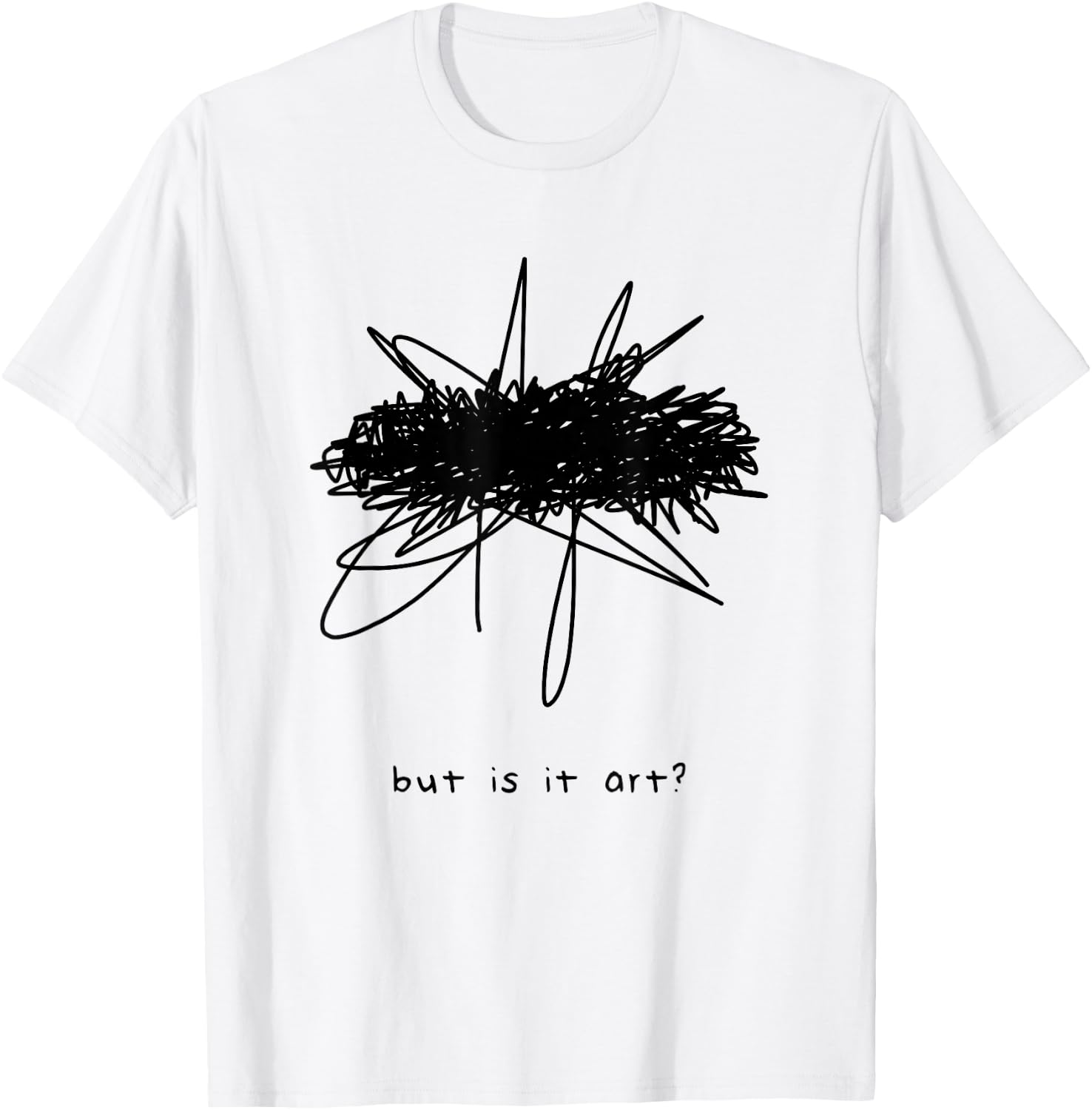 Artful But Is It Art Modern Art Museum T-Shirt - T-Shirt | White
