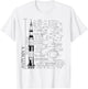 Saturn V Saturn 5 Rocket Science Equations T-Shirt - T-Shirt | White
